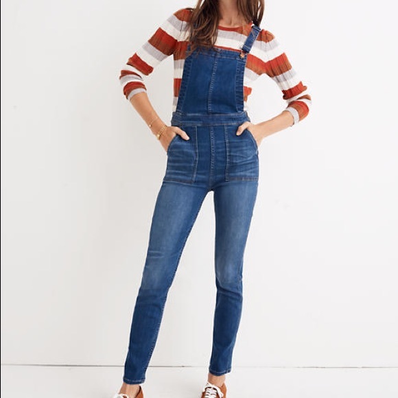 Madewell Denim - Madewell skinny overalls